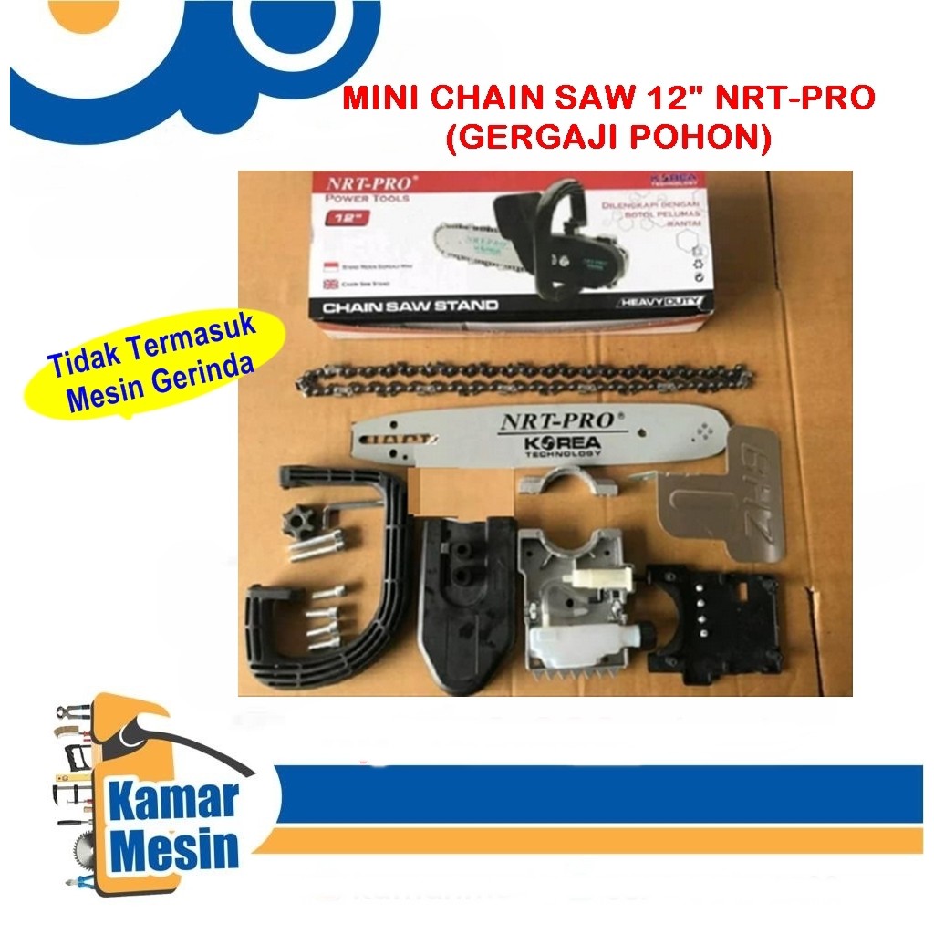 Jual NRT PRO Chainsaw Mini 12 Inch Chain Saw Gergaji Potong Kayu