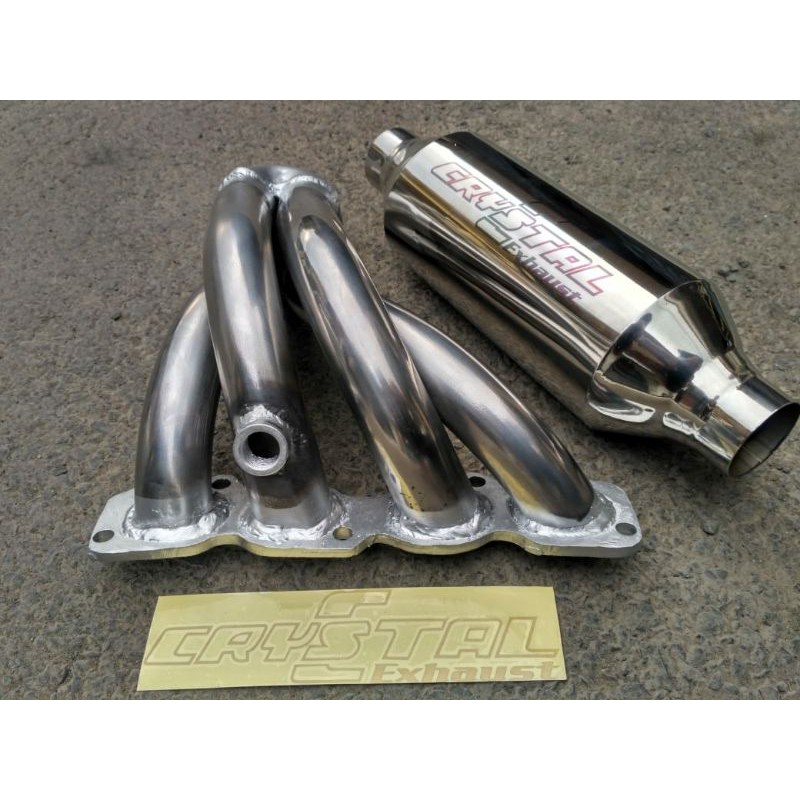 Jual Knalpot Mobil Original Crystal Exhaust Agya Dan Ayla Header