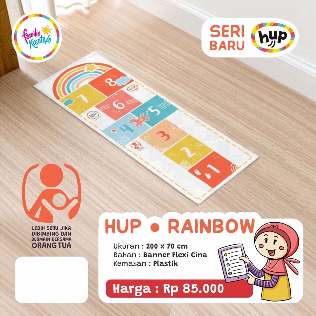 Jual Familia Kreativa Hup Rainbow Alas Main Shopee Indonesia