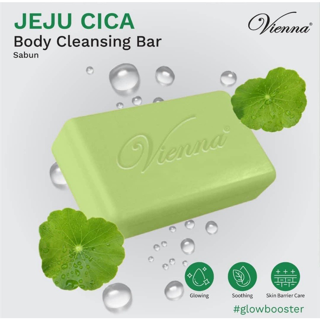 Jual CDUKEDIRI VIENNA JEJU CICA CLEANSING BAR SOAP 90G Shopee Indonesia