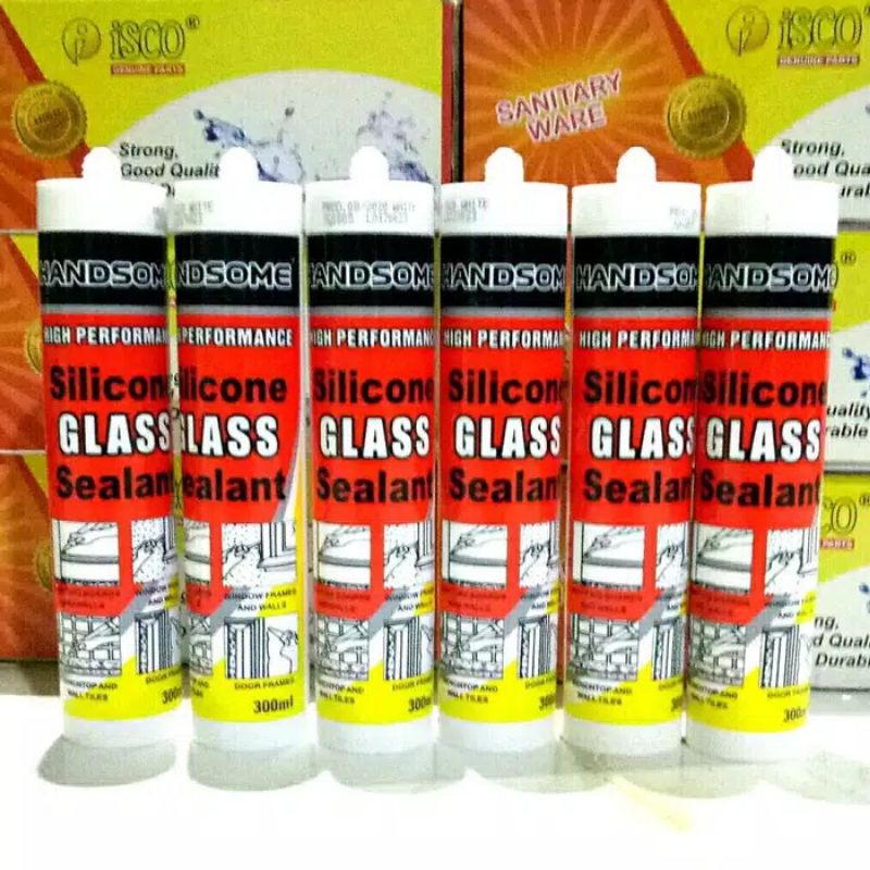 Jual Lem Kaca Sealant Silicone Norton Tabung Ml Soligen Lem