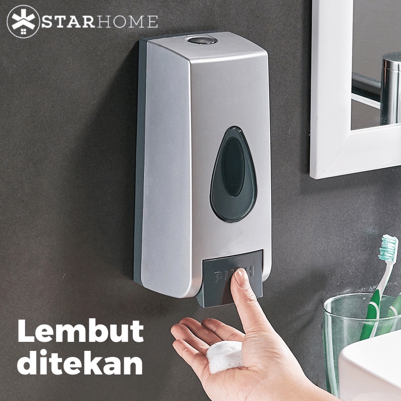 Jual Dispenser Sabun Cair Sanitizer Cair Gel StarHome Tempat Sabun