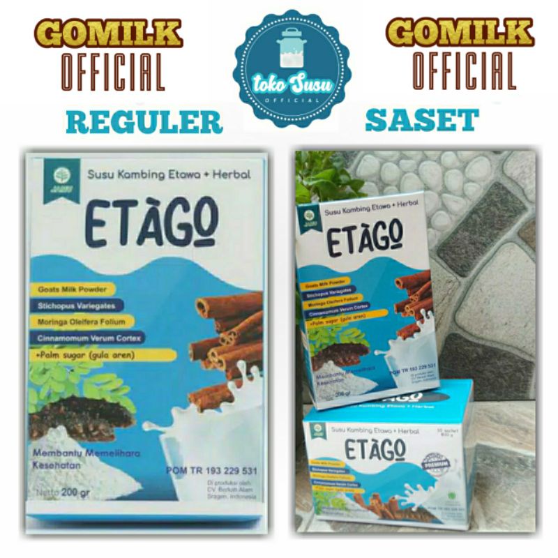 Jual Susu Etago Susu Kambing Etawa Plus Herbal Asli Original Goat Milk