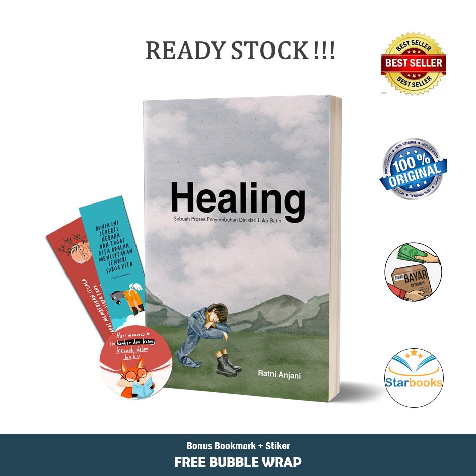 Jual Buku Healing Sebuah Proses Penyembuhan Diri Dari Luka Batin