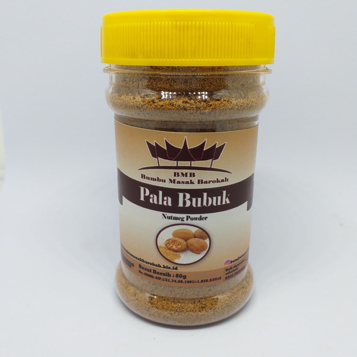 Jual Bumbu Pala Bubuk BMB 80 Gr Shopee Indonesia