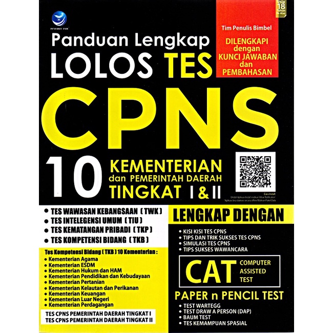 Jual Gramedia Bekasi PANDUAN LENGKAP LOLOS TES CPNS 10 KEMENTRIAN