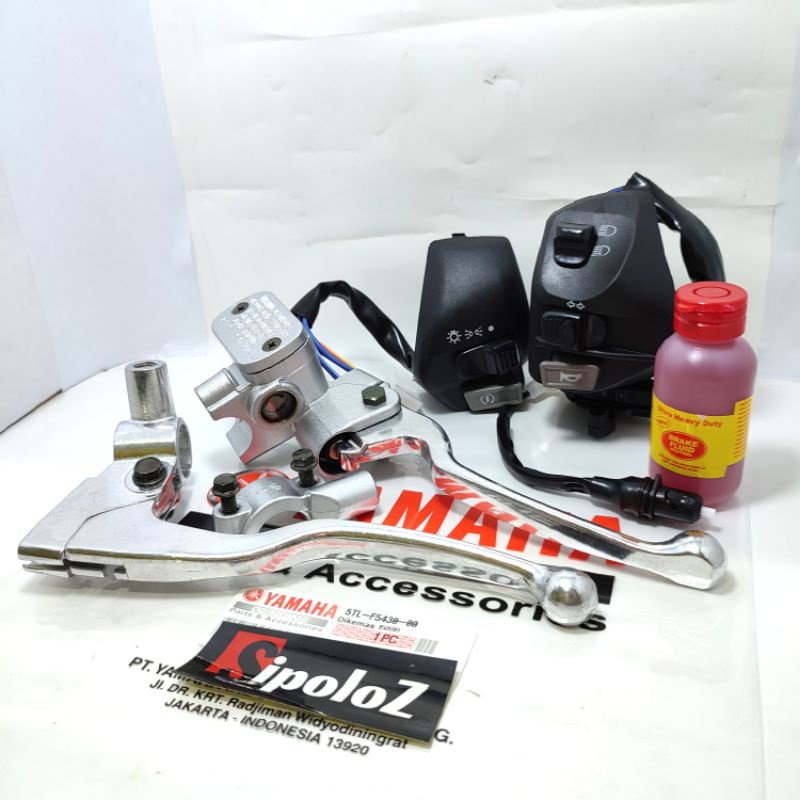 Jual Master Rem Atas Assy Mio Sporty Saklar Set Kiri Kanan Dudukan