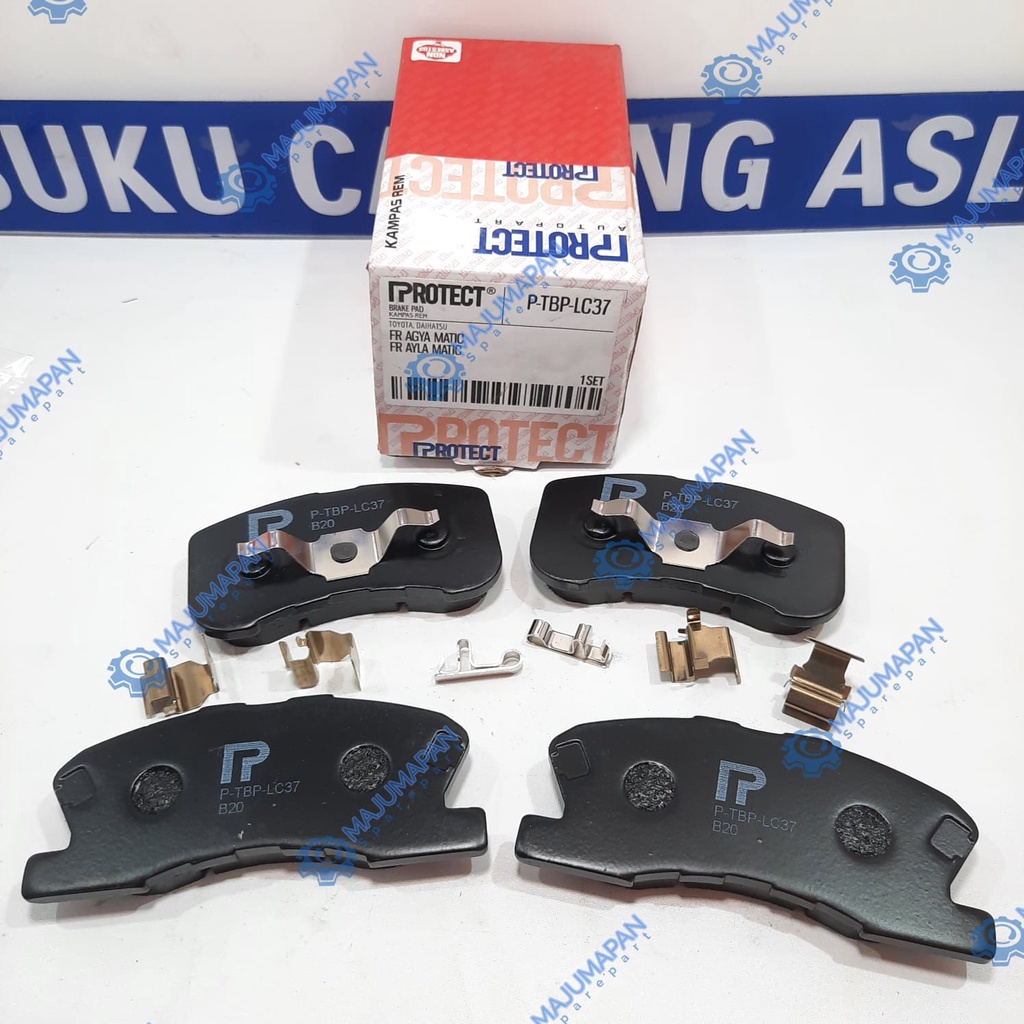 Jual Brake Pad Kampas Rem Depan Toyota Agya Matic Daihatsu Ayla Matic