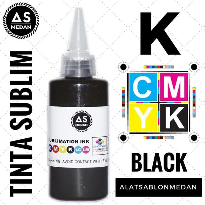 Jual Open Ds Tinta Sublim Black Cmyk 100Ml Tinta Printer Epson Cetak