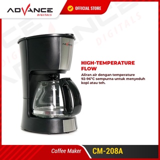 Jual Advance CM208A Coffee Maker Mesin Kopi Espresso Low Watt Shopee