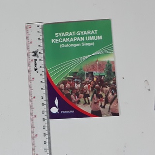 Jual Buku Syarat Kecakapan Umum Sku Pramuka Siaga Penggalang Penegak