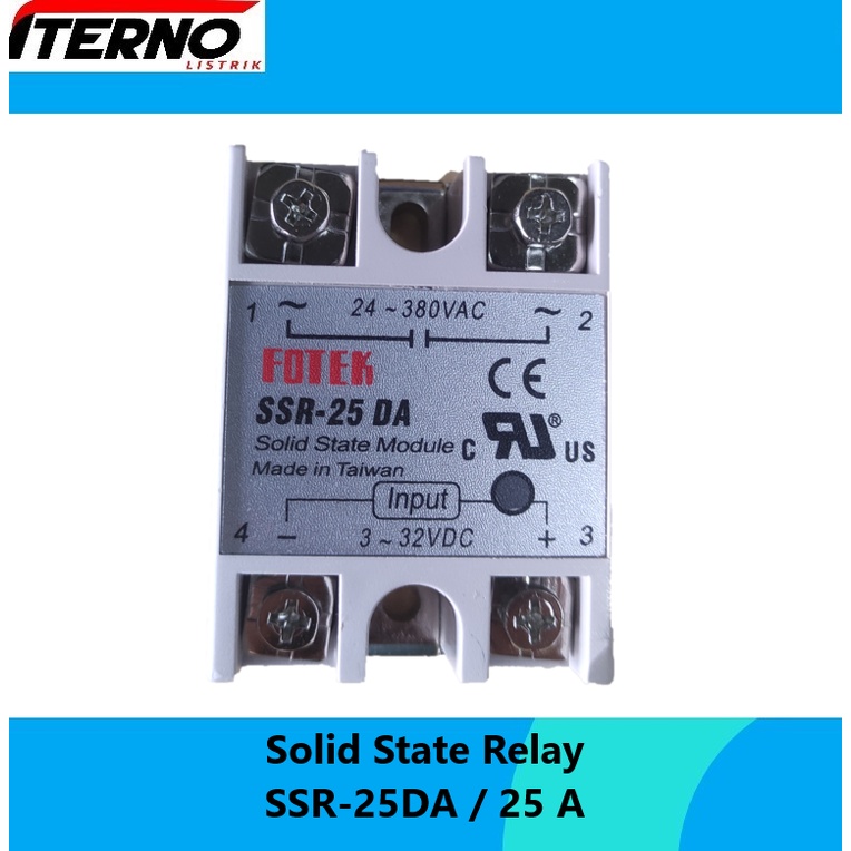 Jual Solid State Relay Ssr Da Fotek Ssr Da A Shopee Indonesia