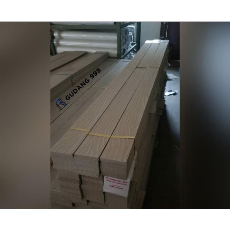 Jual Lisplank Grc Cm X M Timberplank Urat Kayu Lisplang Shopee