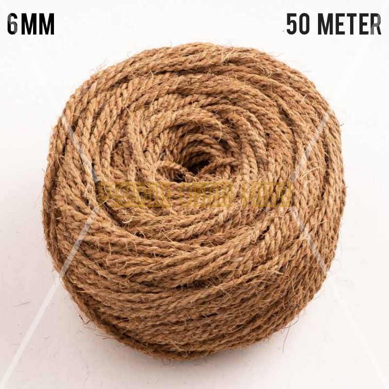 Jual Tali Tambang Sabut Kelapa Mm Panjang Meter Coconut Coir