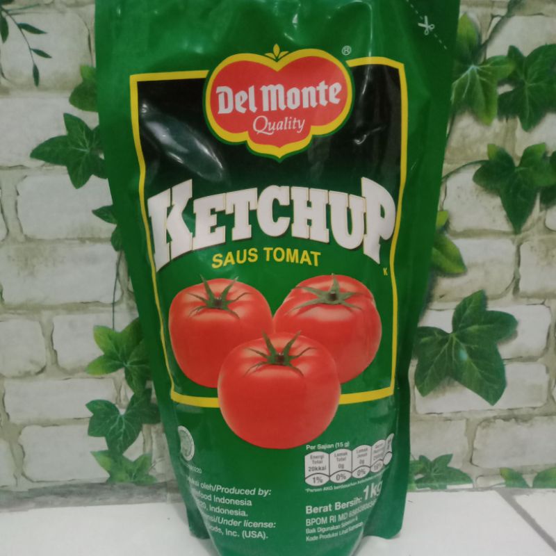 Jual Del Monte 1kG Quality KETCHUP SAUS TOMAT Shopee Indonesia