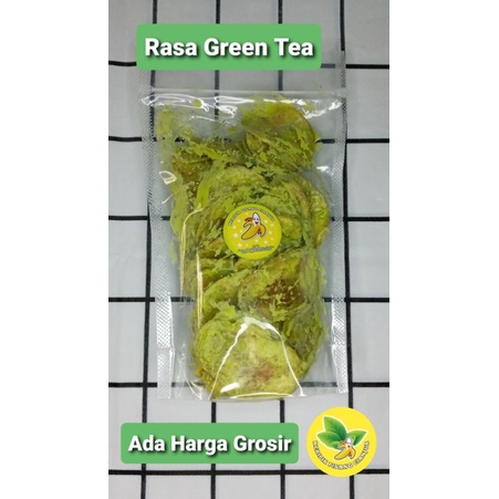 Jual Kpc Gr Green Tea Keripik Pisang Cianjur Rasa Green Tea Lumer