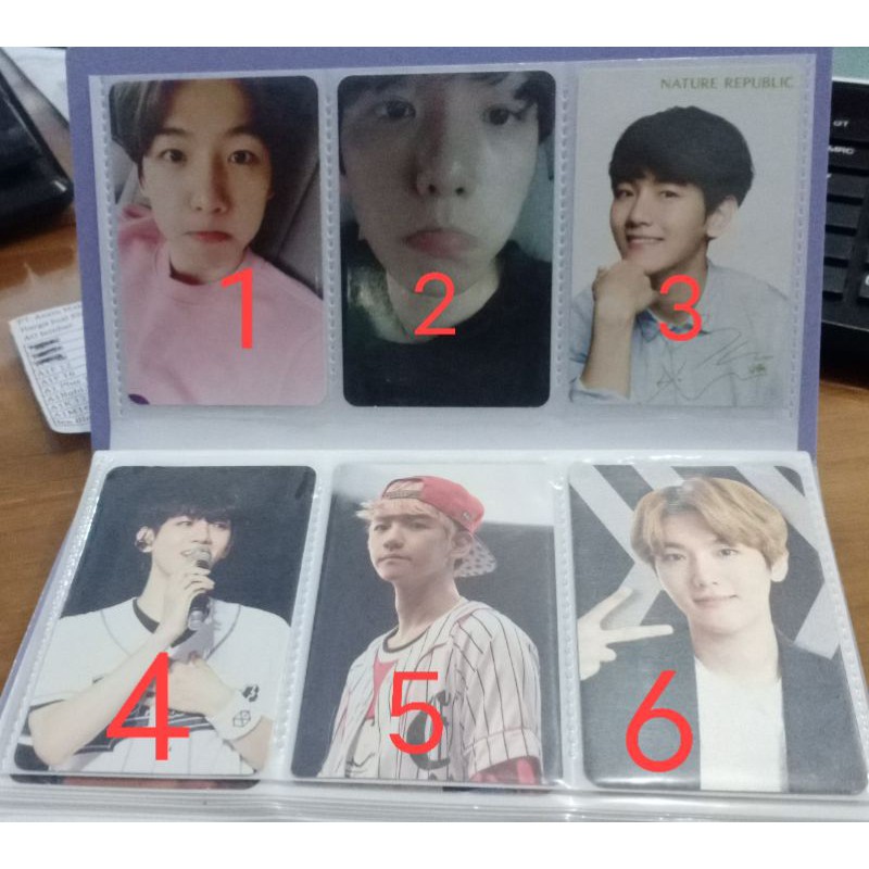 Jual Photocard Baekhyun Exo Shopee Indonesia