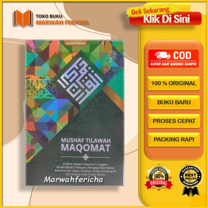 Jual Al Quran Mushaf Tilawah MAQOMAT B5 Tajwid Terjemah Shopee Indonesia