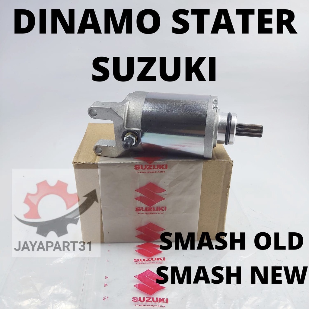 Jual DINAMO STARTER STATER SUZUKI KUALITAS ASLI ORIGINAL SUZUKI SMASH