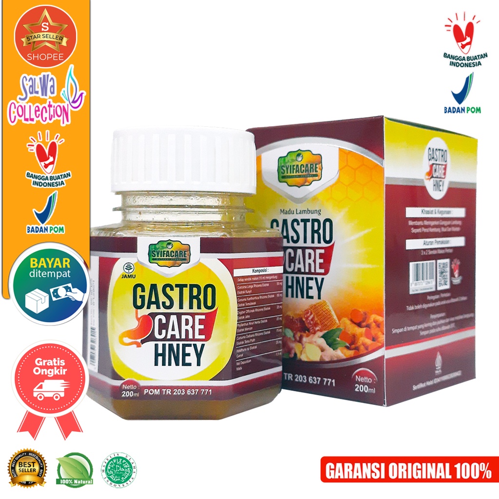 Jual Madu Gastro Care Hney Gastrocare Obat Herbal Asam Lambung Membantu