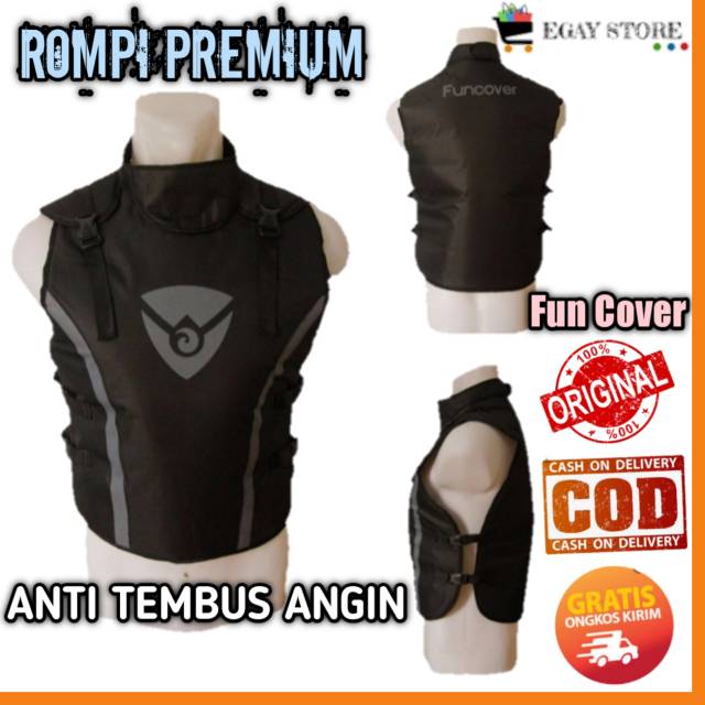 Jual Pelindung Dada Motor Anti Angin Rompi Touring Rompi Motor Bikers