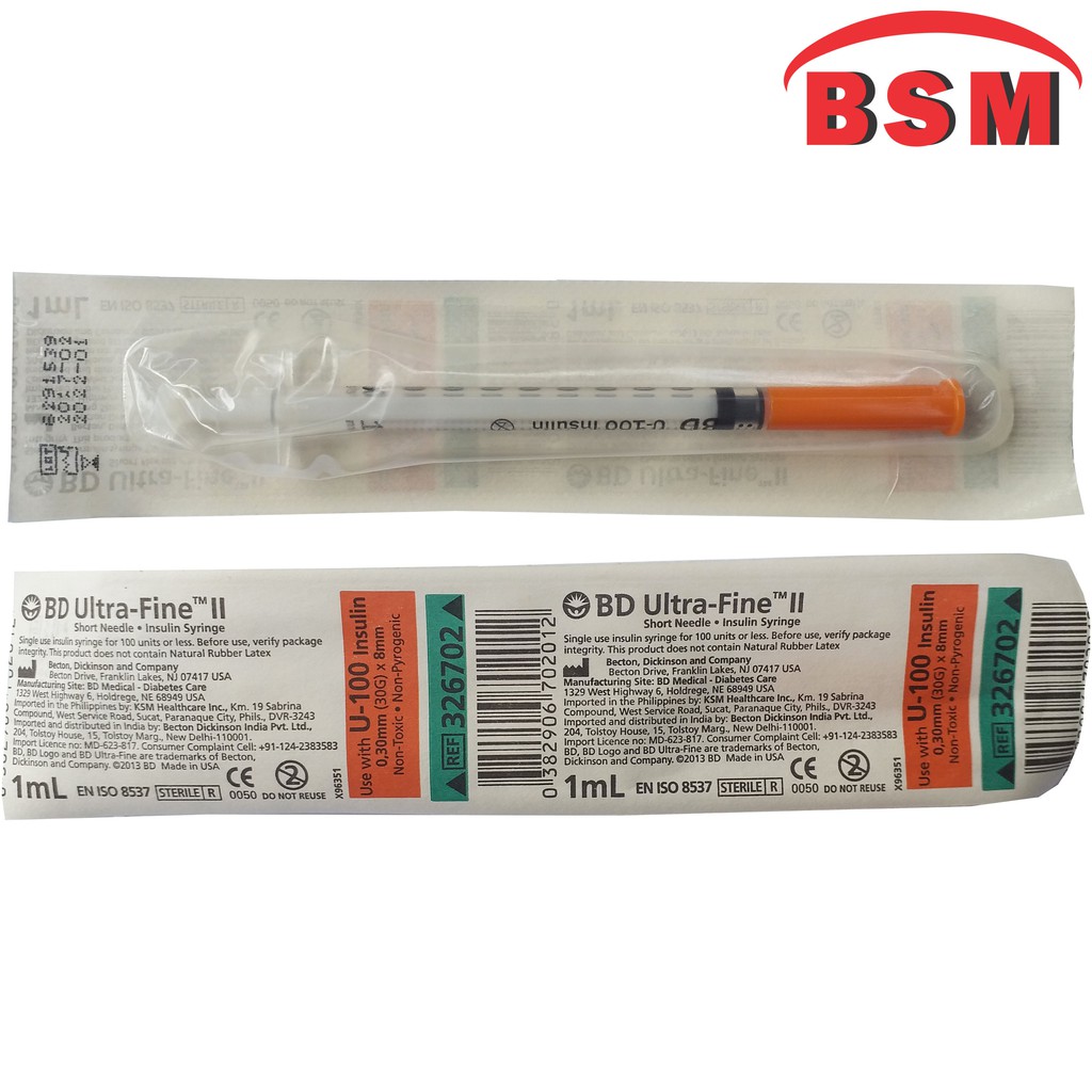 Jual Disposable Syringe Spuit Bd Cc Ultra Fine Jarum Suntik Suntikan