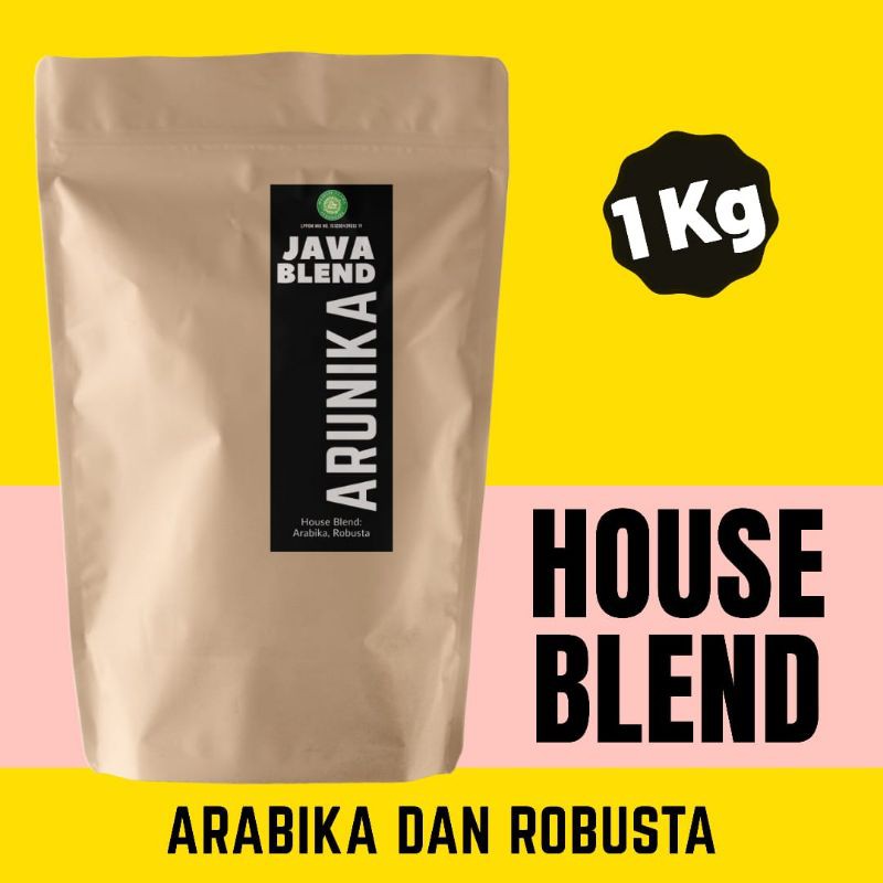 Jual House Blend Robusta Dan Arabika Temanggung Java Blend Arunika Kg