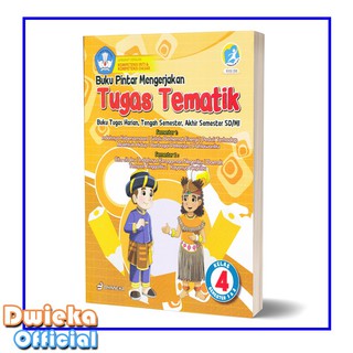 Jual Buku LKS Latihan Ulangan Tematik Tugas Tematik Kelas 4 Kurikulum