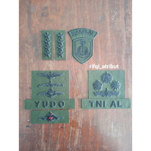 Jual Set Atribut Nama Pdl Tni Al Buat Nama Tni Al Per Item