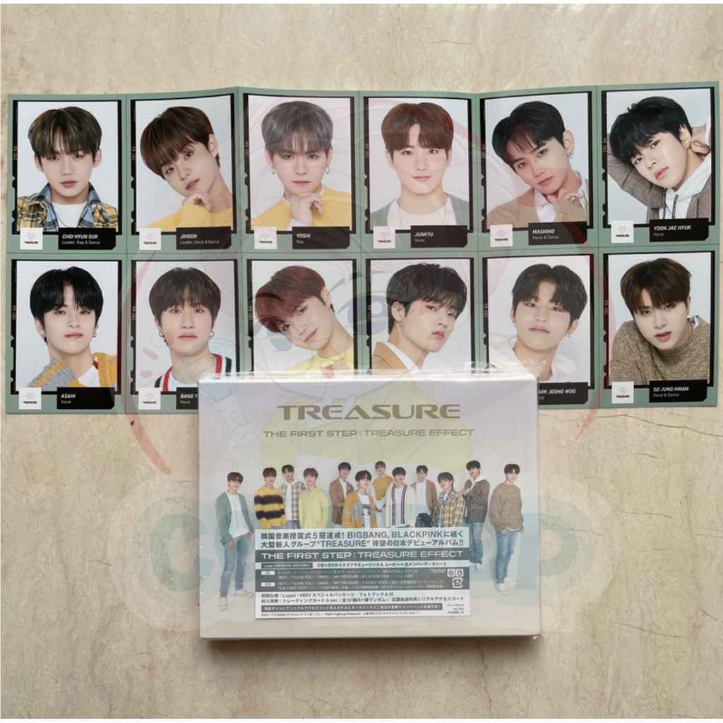 PELUNASAN SHARING TREASURE JAPAN DEBUT ALBUM HMV LIMITED Shopee