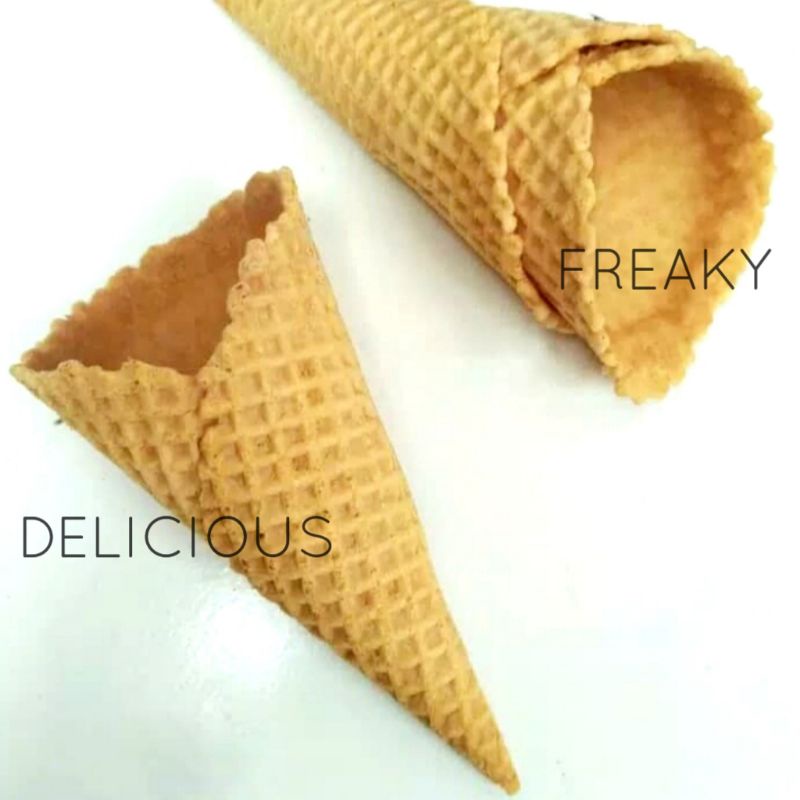 Cone Ice Cream Waffle Classic Isi Cake Cup Corong Contong Wafer Es