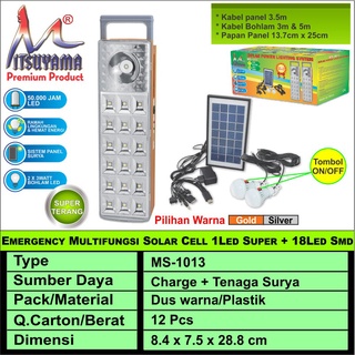 Jual Lampu Emergency Solar Cell Multifungsi Solar Lighting System