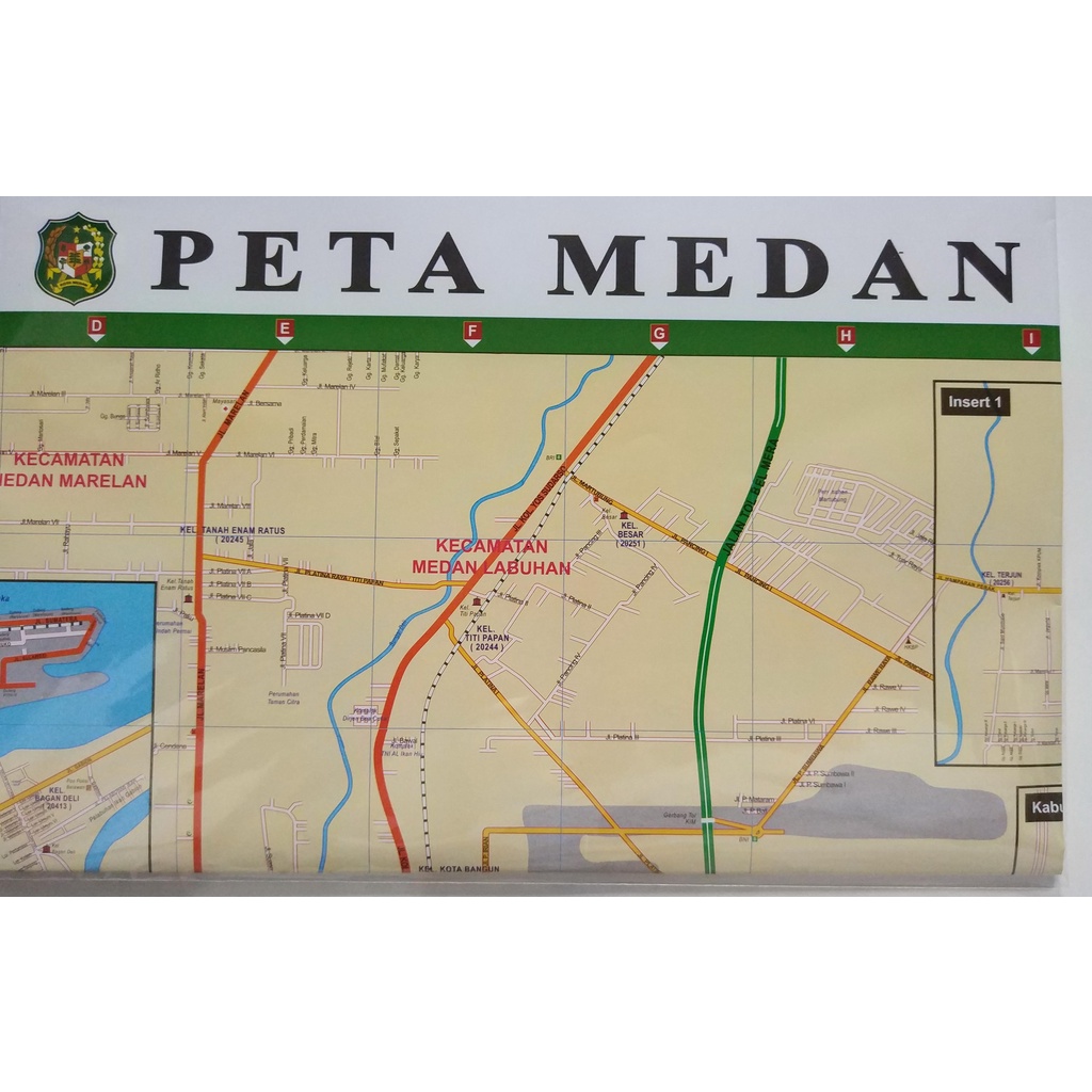 Jual Peta Kota Medan Shopee Indonesia