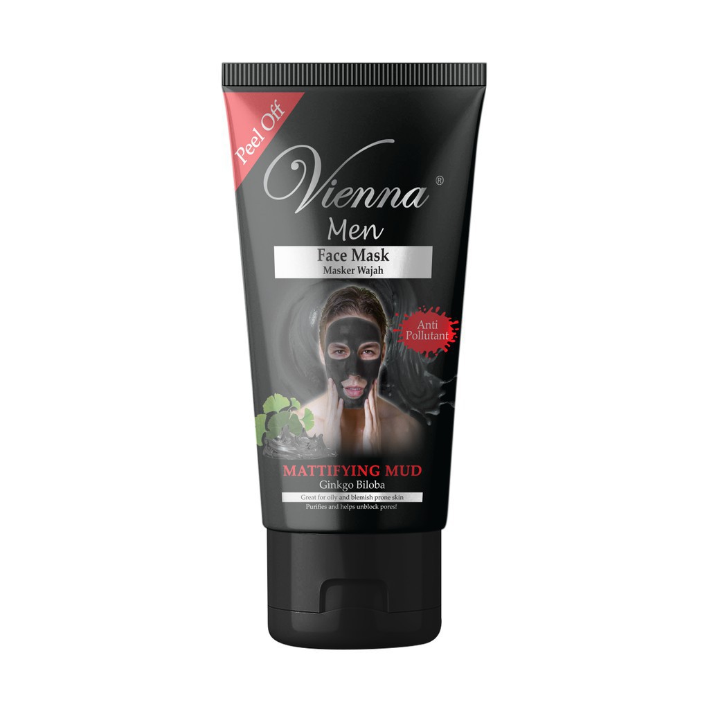 Jual Vienna Men Face Mask Peel Off Ml Tube Shopee Indonesia