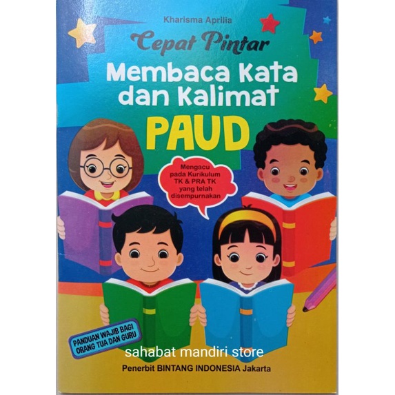 Jual Buku Cepat Pintar Membaca Kata Dan Kalimat Paud Shopee Indonesia