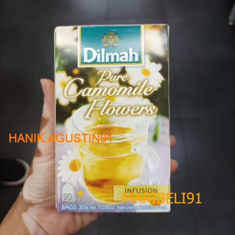 Jual Dilmah Pure Camomile Flower Tea Teh Celup MB91 Shopee Indonesia