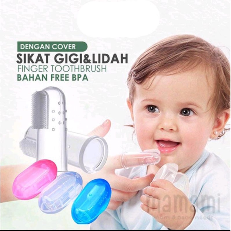 Jual Sikat Gigi Dan Lidah Bayi Sikat Jari Shopee Indonesia