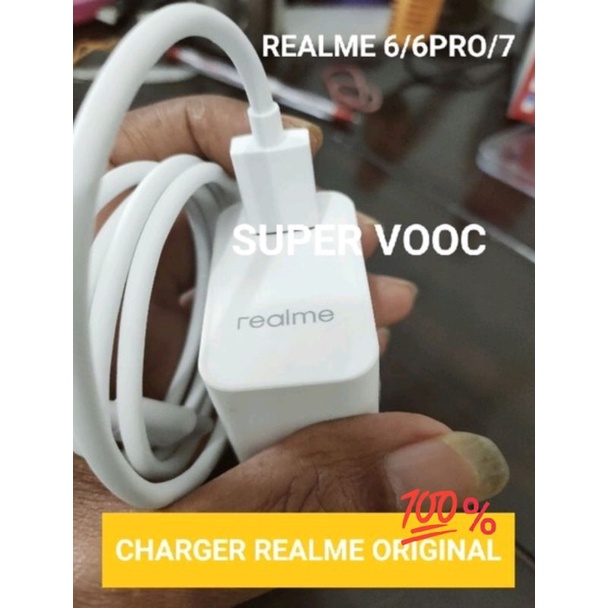 Jual CHARGER REALME 6 6PRO 7 ORIGINAL 100 Shopee Indonesia