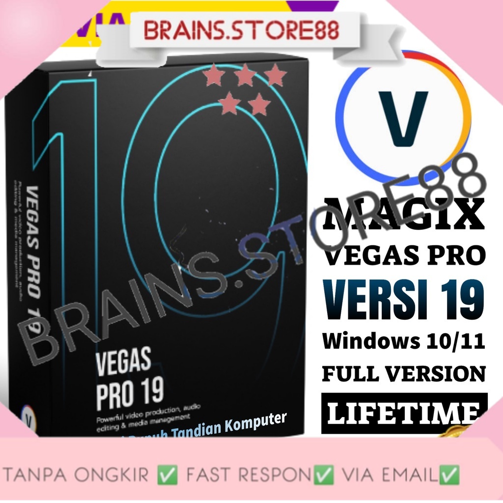 Jual FULL Magix Vegas Pro 19 Full Version Lifetime PREMIUM Shopee