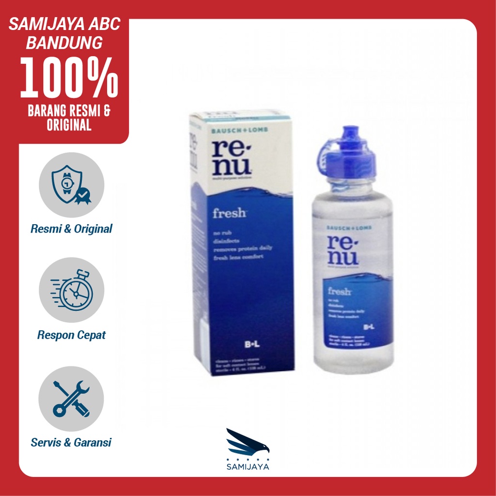 Jual Cairan Air Solution Pembersih Atau Perendam Softlens RENU MINI