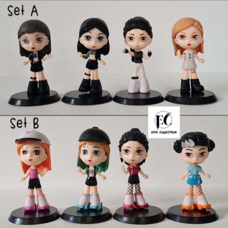 Jual Action Figure Blackpink Kpop Set Pcs Pcs Pajangan Miniatur