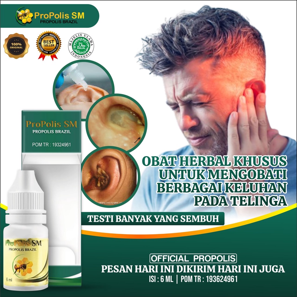 Jual Obat Tetes Telinga Obat Congek Telinga Bernanah Infeksi Telinga