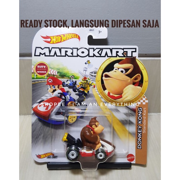 Jual Hot Wheels Mario Kart Donkey Kong Standard Card Hotwheels