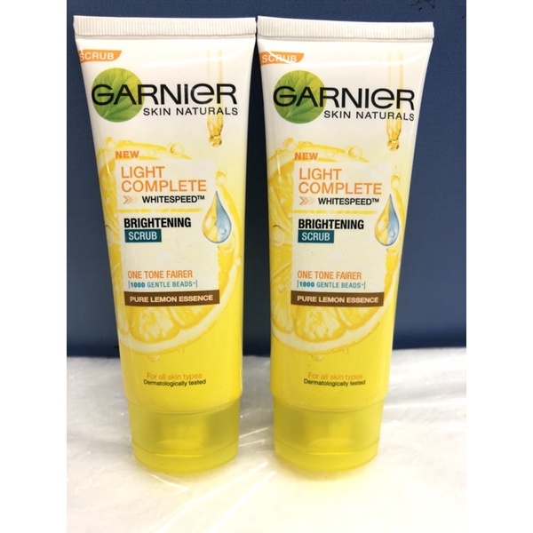 Jual Garnier Light Complete White Speed Multi Action Brightening Scrub