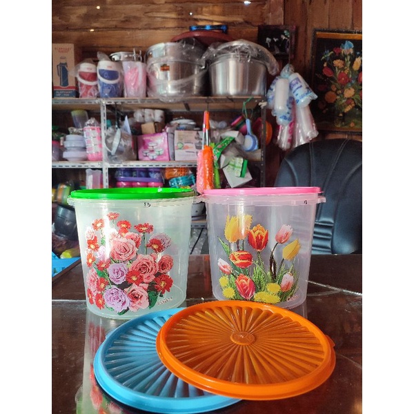 Jual Toples Plastik Sealware Liter Toples Krupuk Toples Bulat