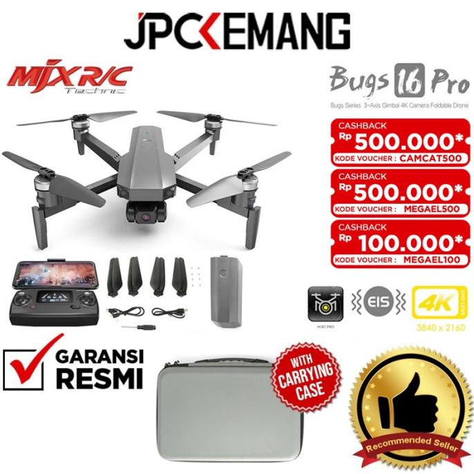 Jual Drone MJX Bugs 16 Pro B16 Pro EIS MJX Bugs 16Pro 4K GARANSI RESMI