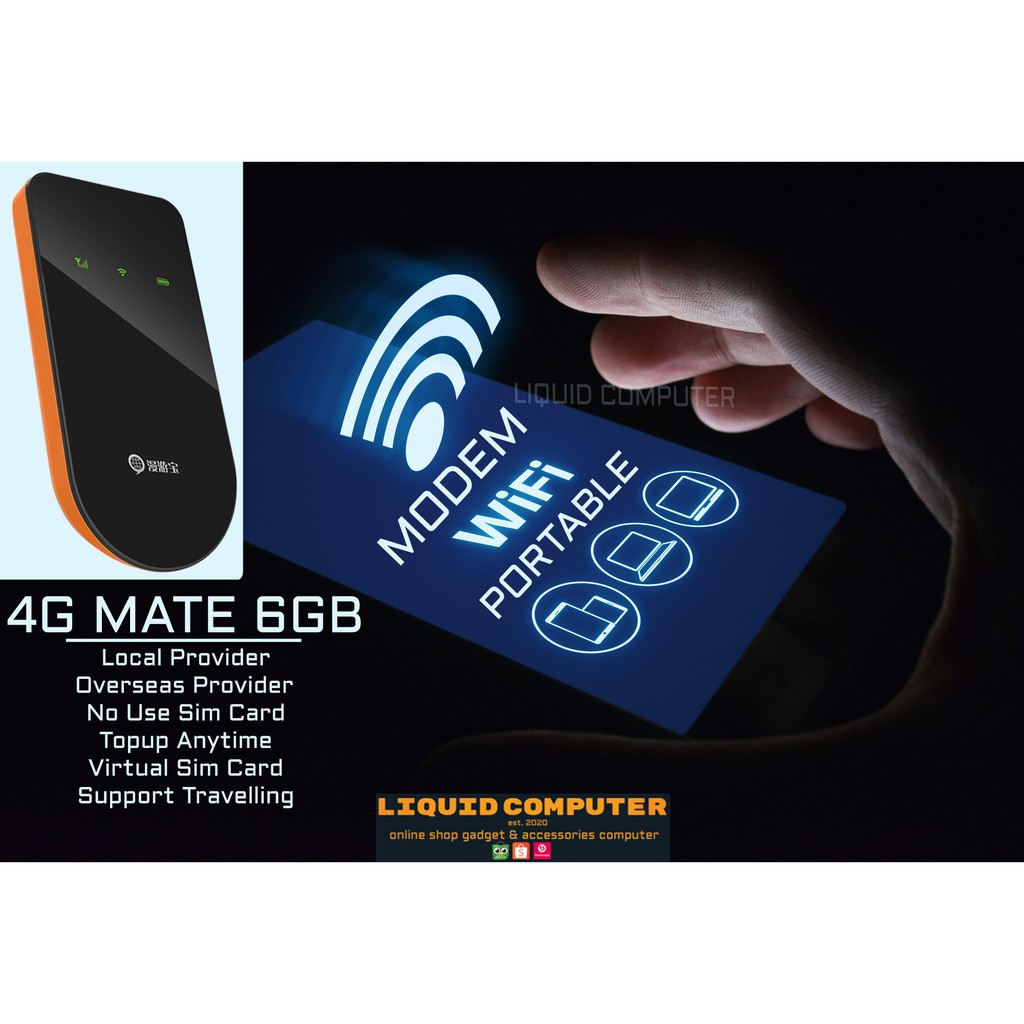 Jual Mifi Modem Wifi G Mate Unlimited Wifi Portable Wifi