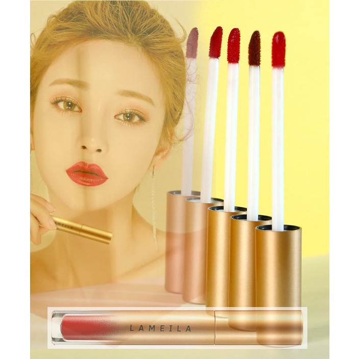 Jual Lameila Gold Edition Lip Glaze Lipstik Lip Stick Lip