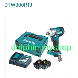 Jual MESIN IMPACT WRENCH KIT CORDLESS MAKITA DTW300RTJ DTW 300 RTJ 18V