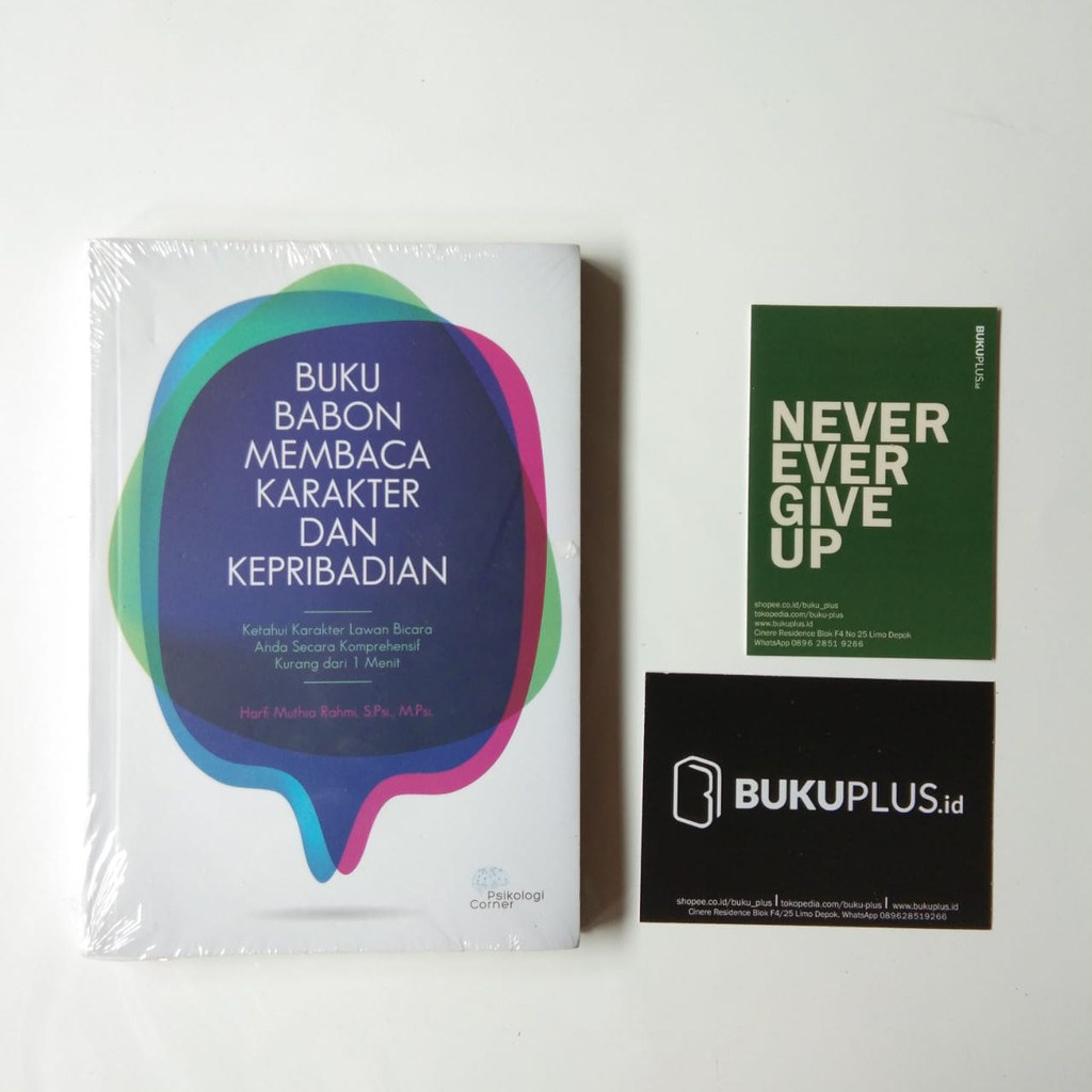 Jual Buku Babon Membaca Karakter Dan Kepribadian Shopee Indonesia